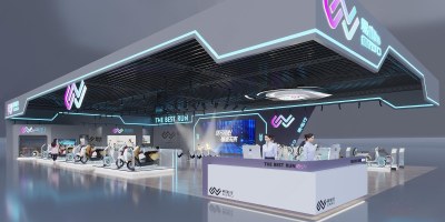 现代车类展厅3D模型下载